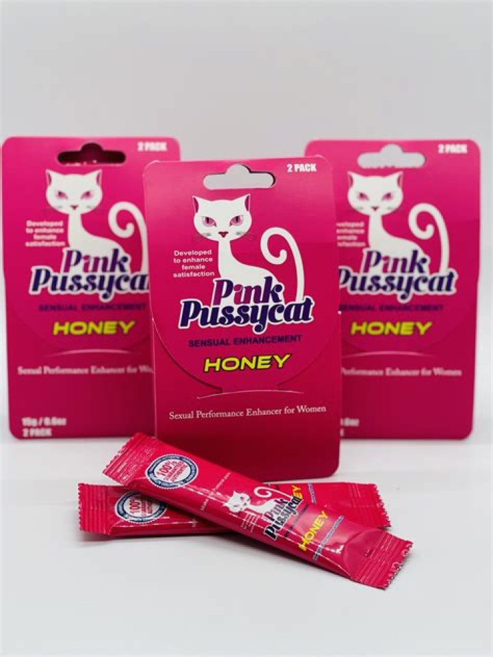 15 G Pink Pussycat Honey For Her 6 Sachets Royalty Honey USA