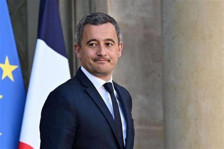 2024 G&eacute;rald Darmanin and RoseMarie Devillers, soon to be parents of