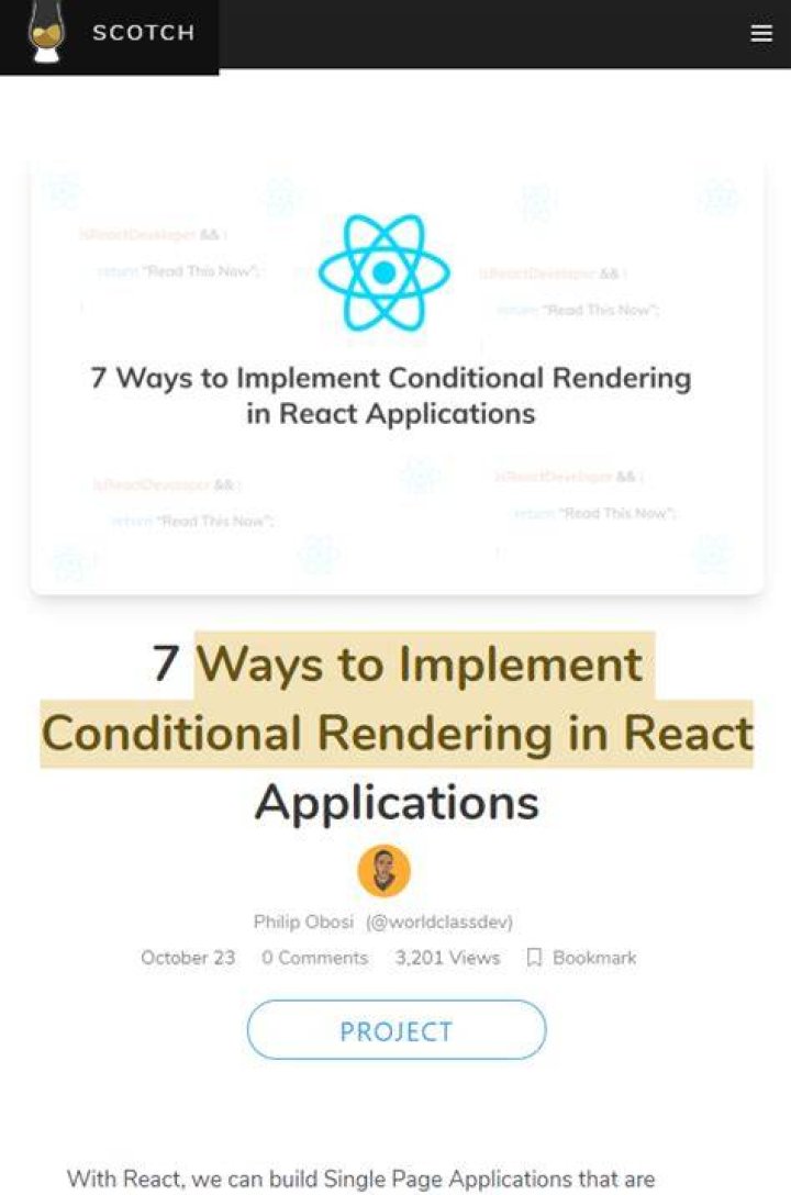 7 Ways to Implement Conditional Rendering in React Applications