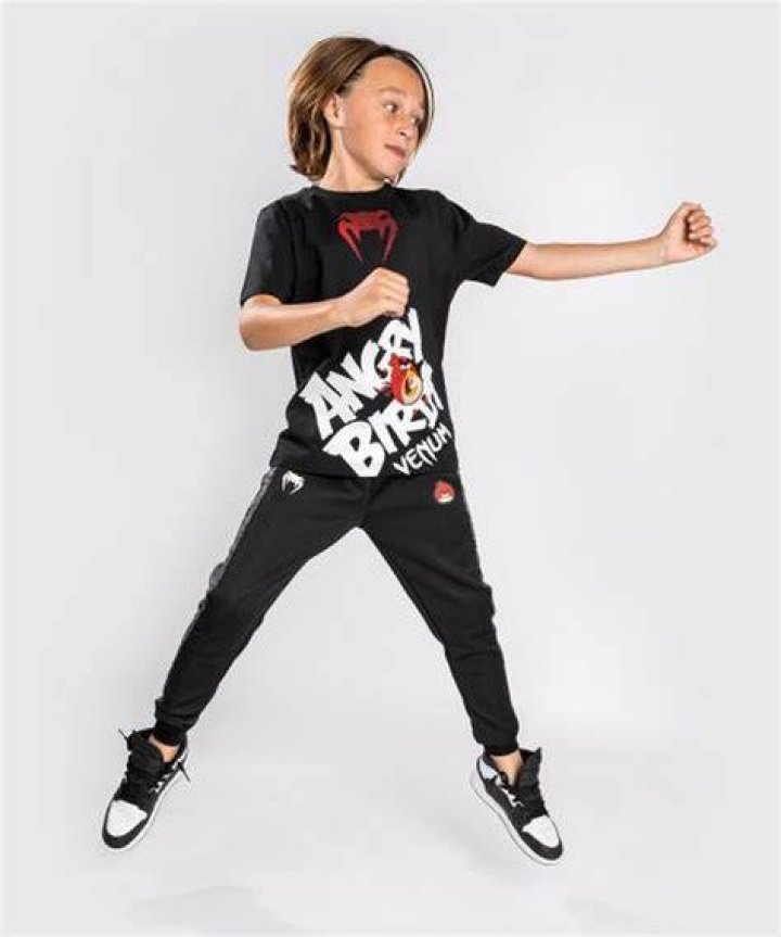 Angry ninja Kids Dark TShirt