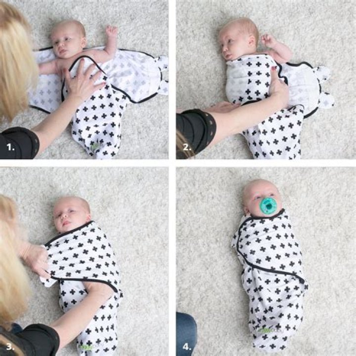 Baby Velcro swaddle, Babies & Kids, Bathing & Changing, Diapers & Baby