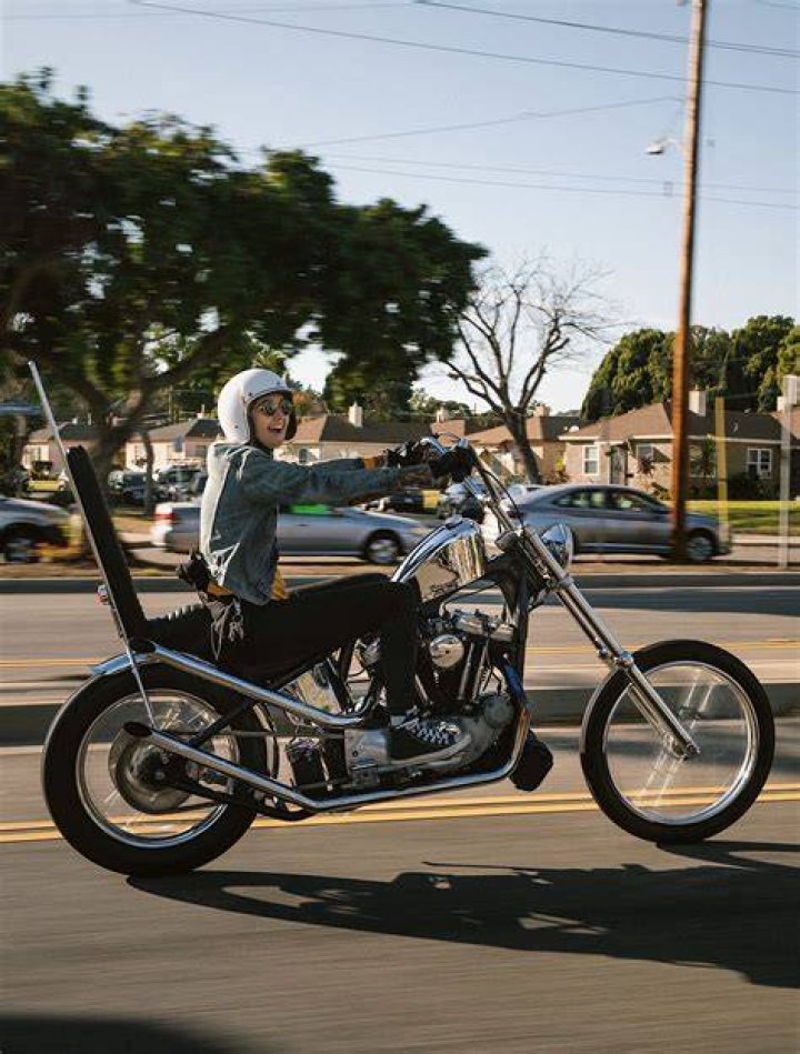 Becky "Axel" Goebel's 1948 Panhead Hot Bike Magazine