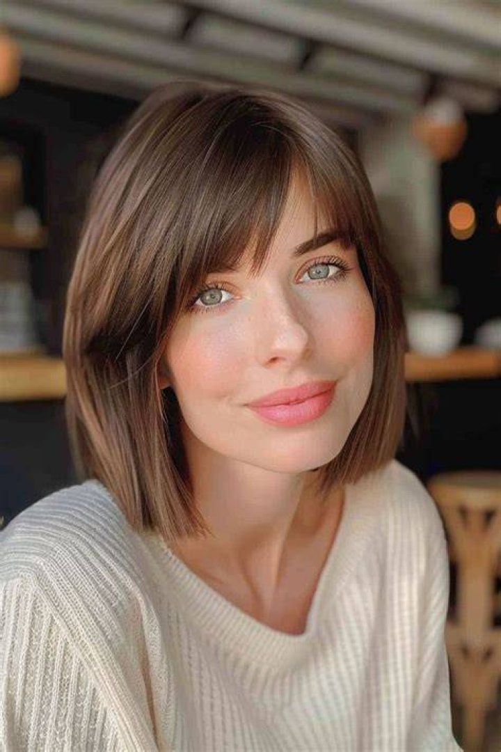 Bobbed Hairstyles With Fringe, Bob Hairstyles, Layered Hairstyles