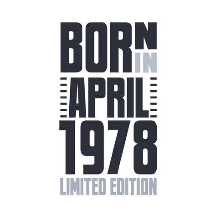 Born April 1978