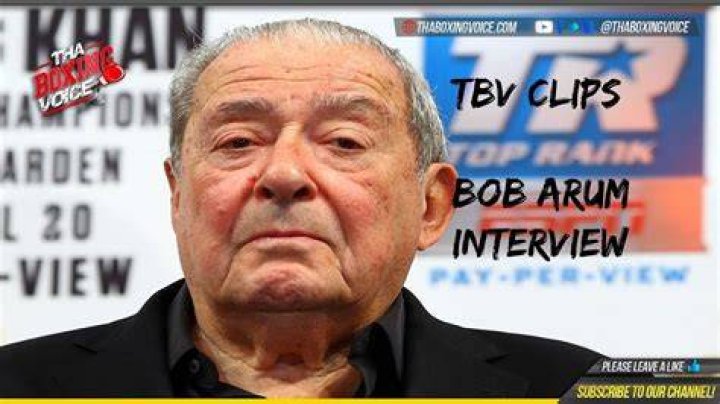 CATCHING UP WITH Bob Arum Top Rank Boxing