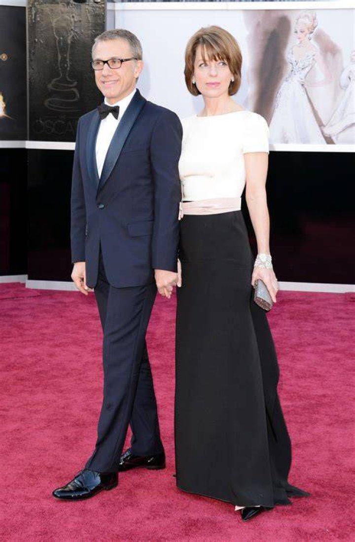 Christoph Waltz and Judith Holste Celebrity Couples at the Oscars