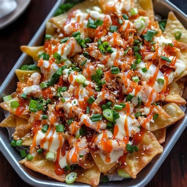 Crab Rangoon nachos handsome_henrys nachos crabrangoon