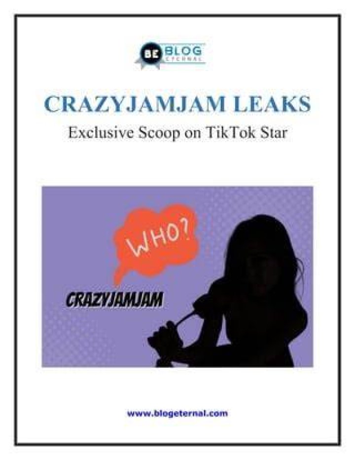 Crazyjamjam (Tiktok Star) Wiki, Biography, Age, Boyfriend, Family