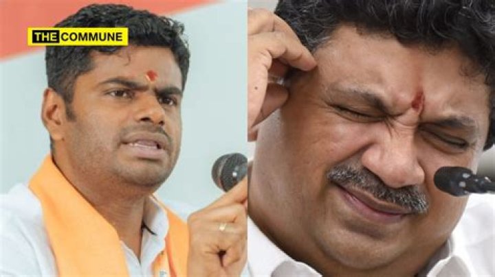 DMK hits TN BJP chief Annamalai with Rs 500 cr legal notice Rediff