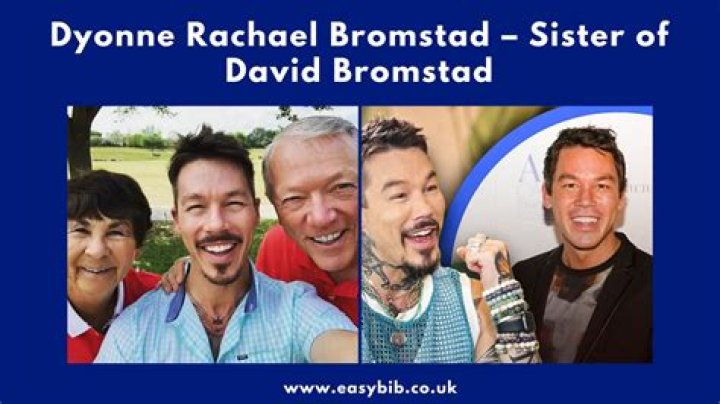 Dyonne Rachael Bromstad The unknown story of David Bromstad's eldest