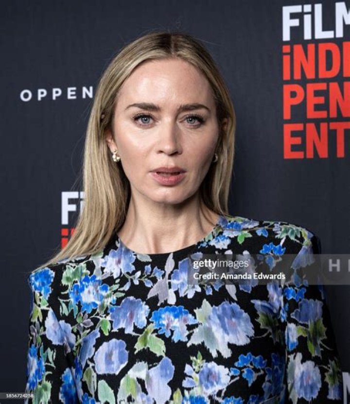 Emily Blunt "A Quiet Place" Press Conference in Austin &bull; CelebMafia