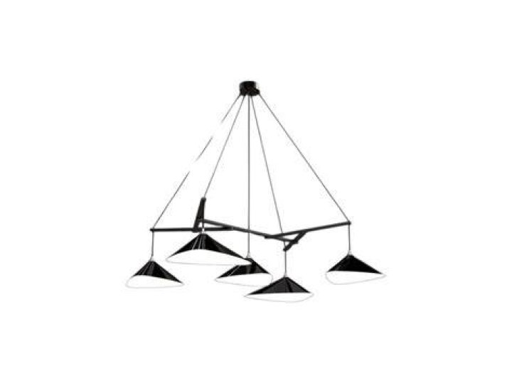 Emily Group of Five design chandelier Daniel Becker Studio