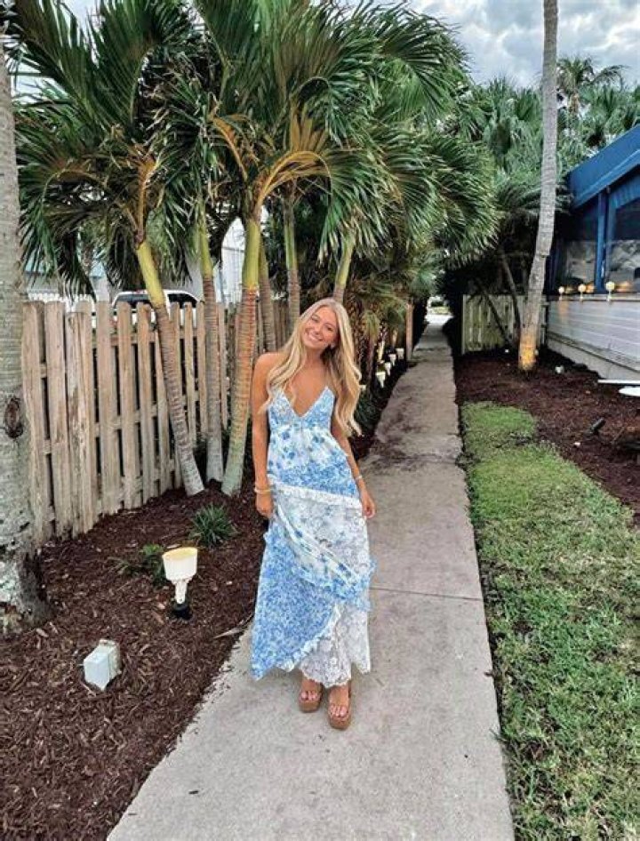 For Love & Lemons Rosalyn Maxi Dress in Marigold Green FashionPass