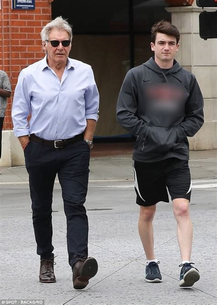 Harrison Ford and son Liam run errands in Santa Monica Daily Mail Online