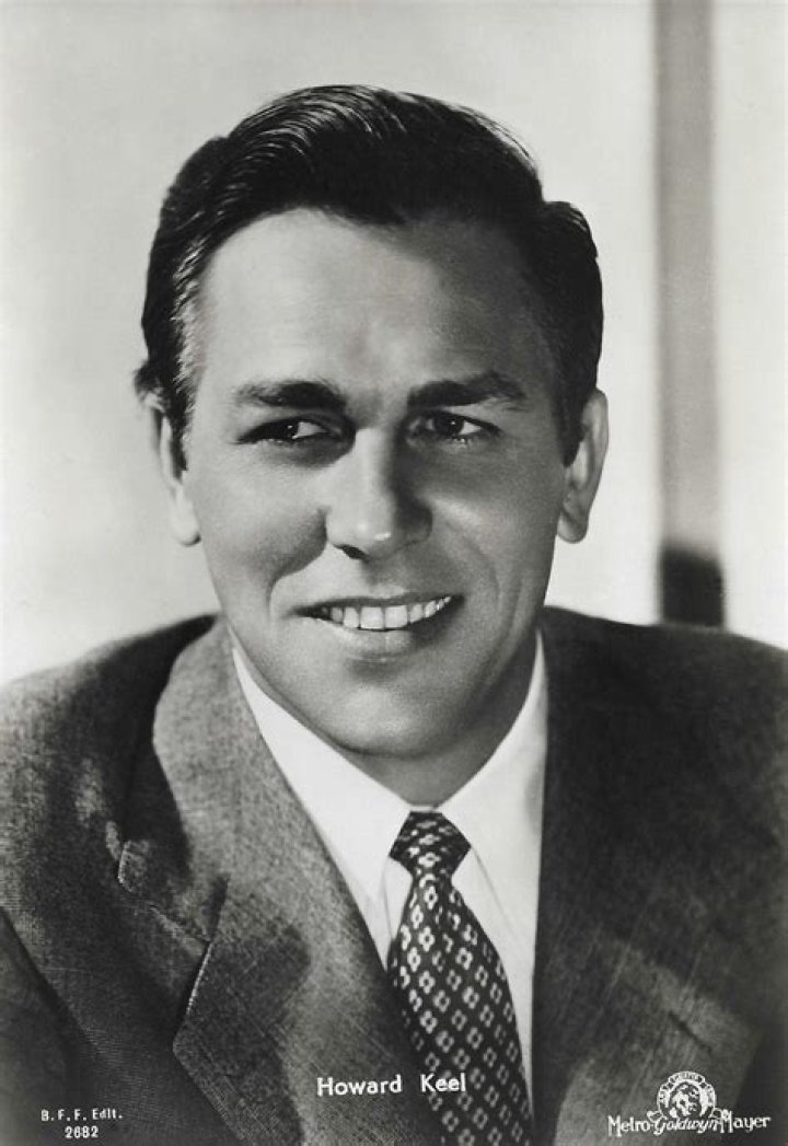 Howard Keel. One of my all time favorite singers and actors Actors
