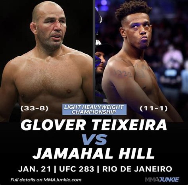 Jamahal Hill vs Glover Teixeira odds r/MMA