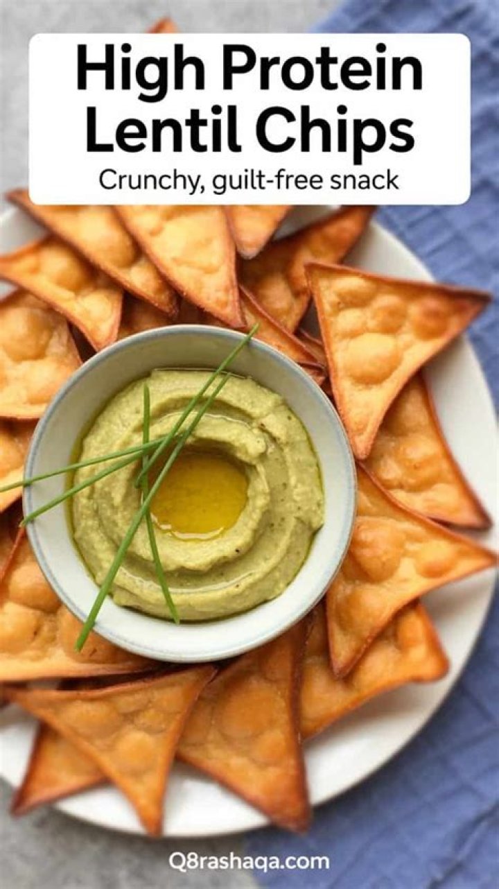 Lentil Chips Are the High Protein Healthy Chip You Need To Try Recipe
