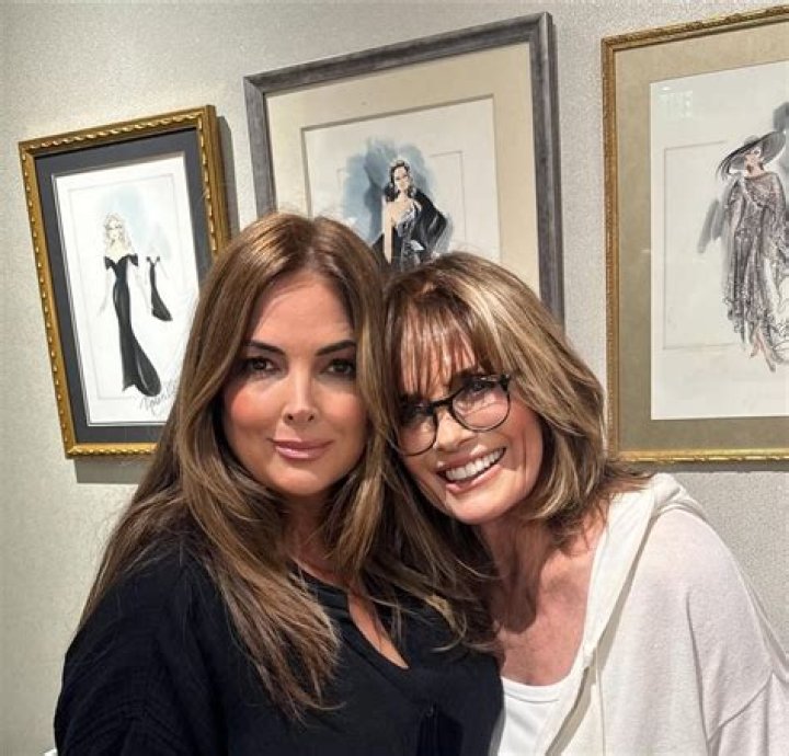 Linda Gray and her longtime boyfriend, Irena's Vow playwright Dan