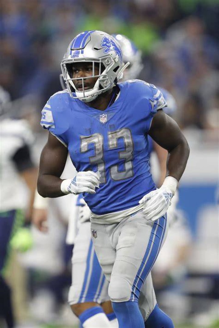 Lions Place RB Kerryon Johnson On IR