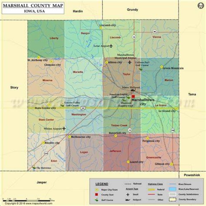 Marshalltown Iowa, Marshall County IA Google Map Official &hellip; Flickr