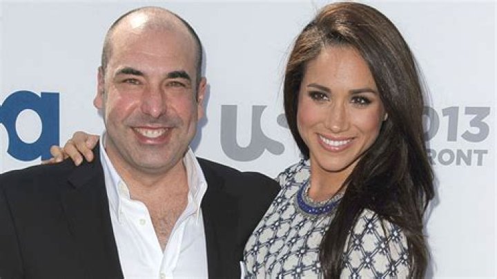 Meghan Markle and Rick Hoffman