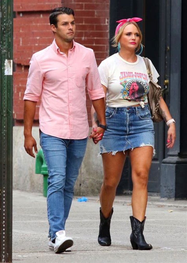 Miranda Lambert, Husband Hold Hands During Outing With His Son