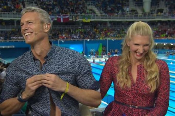 Rebecca Adlington and Mark Foster Are they a couple? OK! Magazine