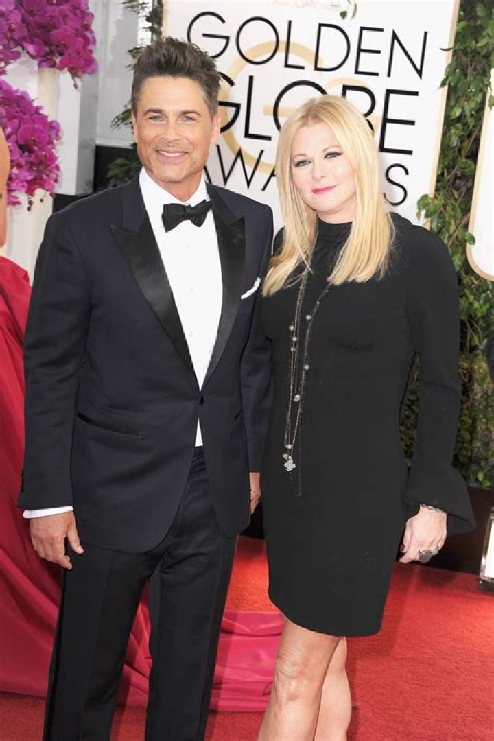 Rob Lowe and his wife attending the World Premiere of "Twilight