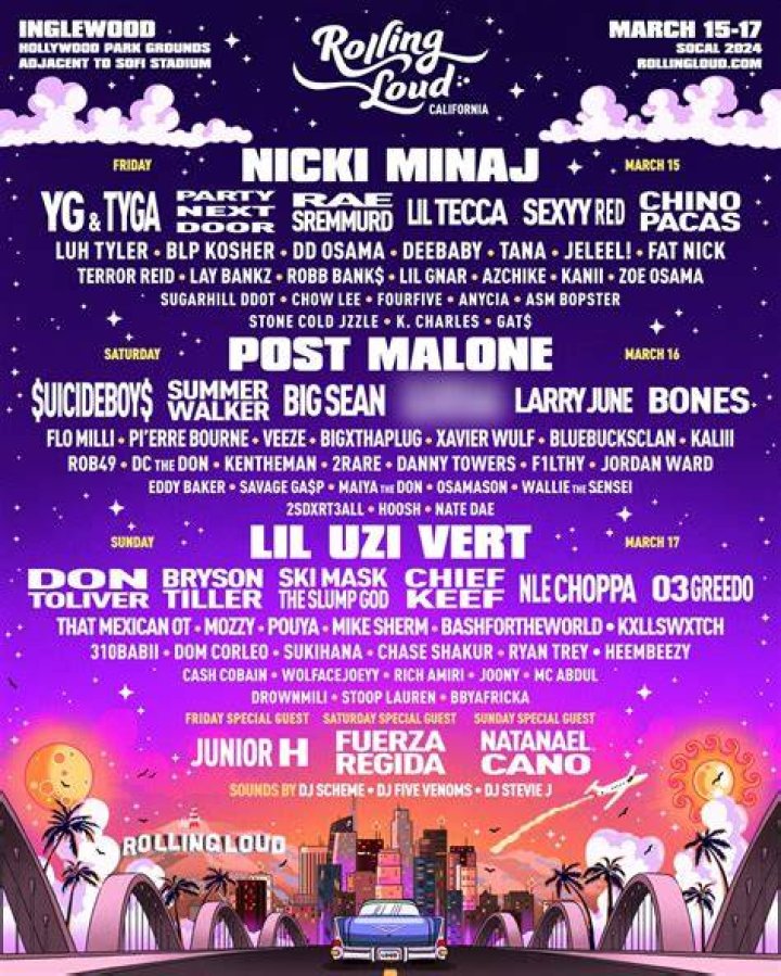 Rolling Loud California 2024 Get Festival Tickets