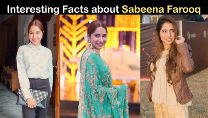 Sabeena farooq age husband sister biography dramas wedding height