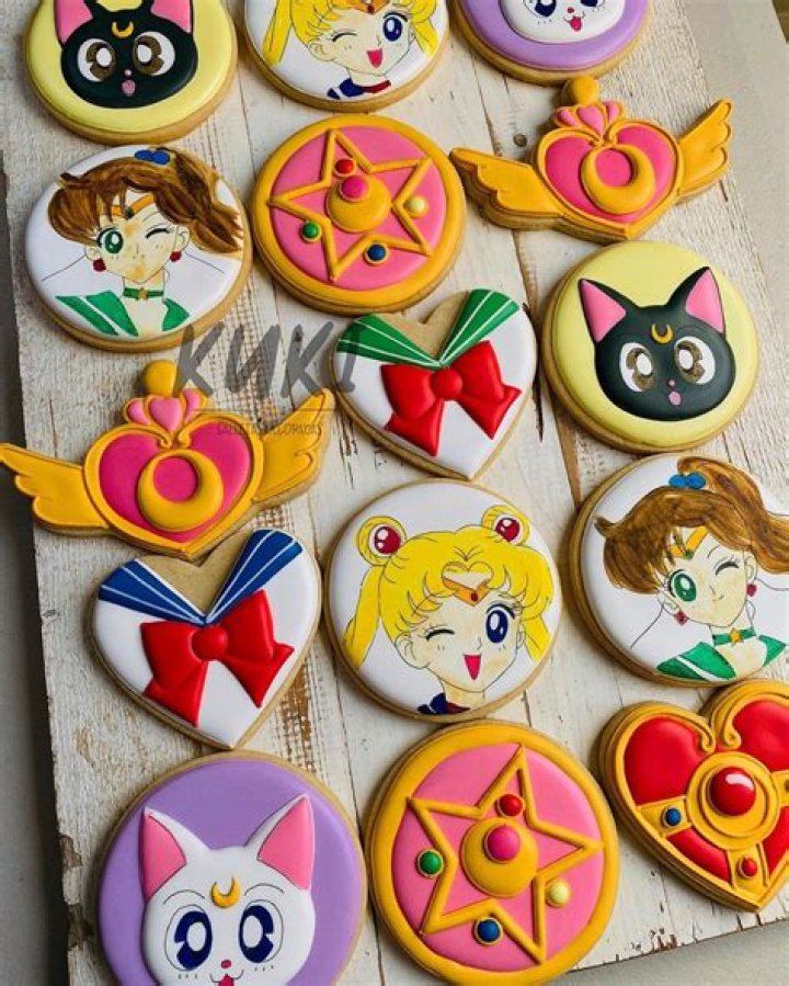 sailormoon cookies mysweetrecipe sailormoon Sailor moon cakes