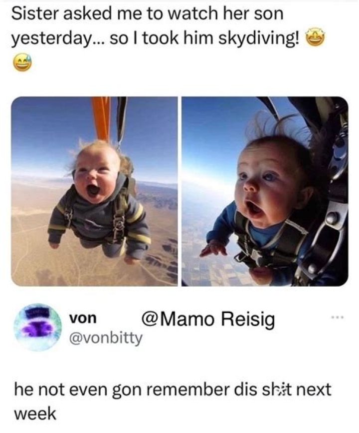 Skydiving in Delaware Meme Collection Funny pictures, Funny photos