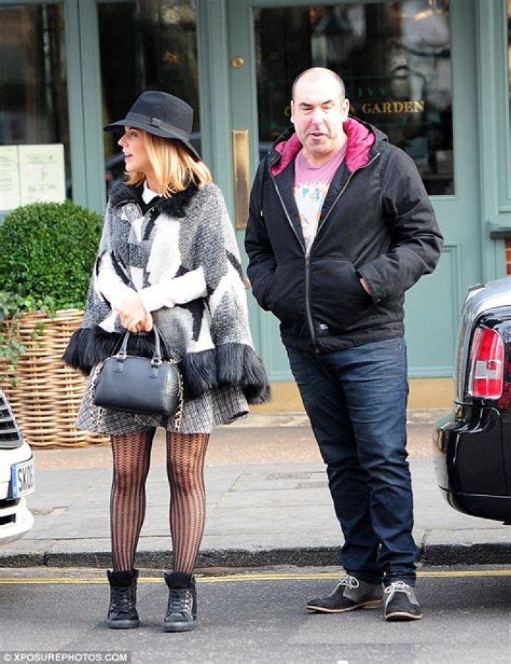 Stephanie Waring shares a lunch date with Suits star Rick Hoffman