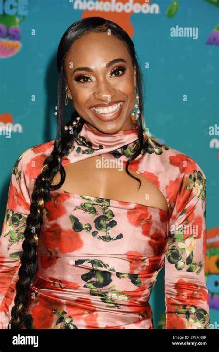 TIFFANY DANIELS at 2023 Nickelodeon&rsquo;s Kids&rsquo; Choice Awards in Los