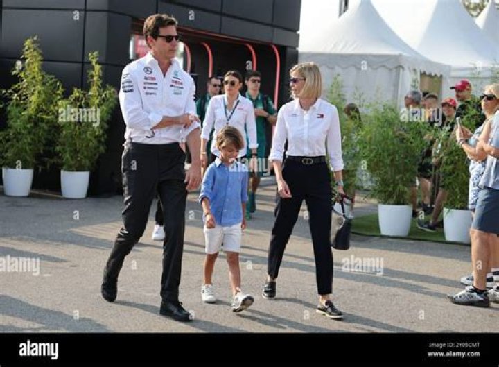 Toto Wolff and Jack Wolff em 2022 Wolf