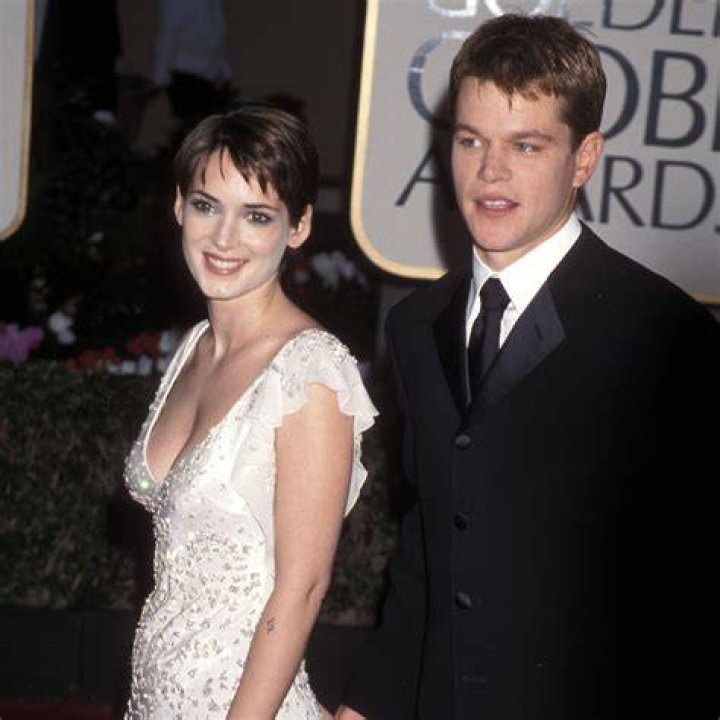 Winona Ryder Matt Damon Arriving 2000 Editorial Stock Photo Stock