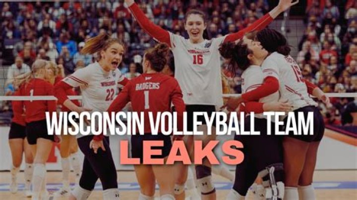 Wisconsin Volleyball Team Leak Full Video Who Was Behind It?