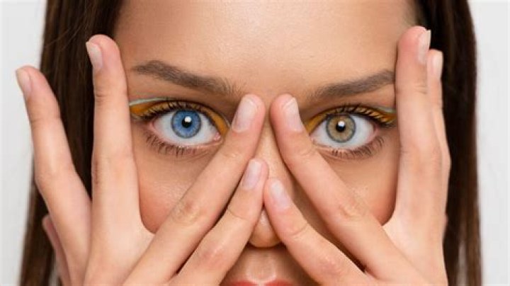 Woman Left Eye With Blue Eyelashes &middot; Free Stock Photo